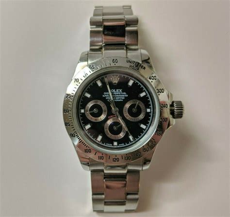 rolex daytona 1992 black|Rolex daytona 1992 price.